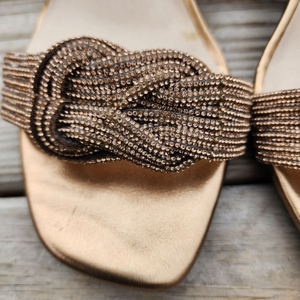 LifeStride Womens Sz 10M Captivate Bronze Strappy Block Heel Dress Sandals - Picture 14 of 14
